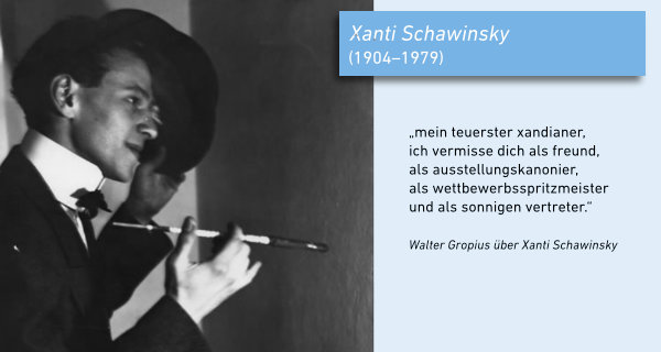 Xanti Schawinsky um 1924 | Wikipedia | CC BY-SA 4.0 