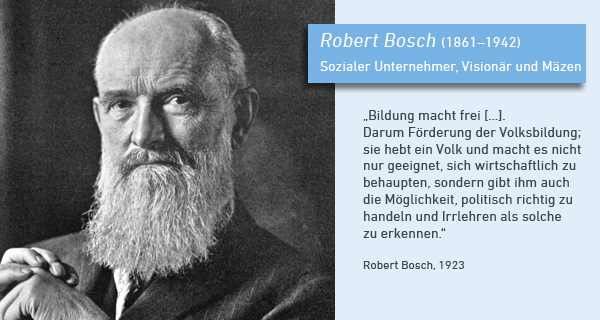 Robert Bosch - Biografie - Karriere - Leben und Wirken - Porträt Lebenslauf - Kurzbiografie zum Download - Bücher - Literatur - Links