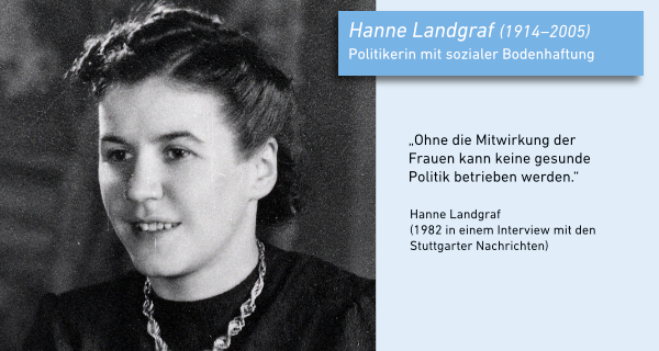 Hanne Landgraf (1914–2005) © Stadtarchiv Karlsruhe 8/PBS oIII 1752